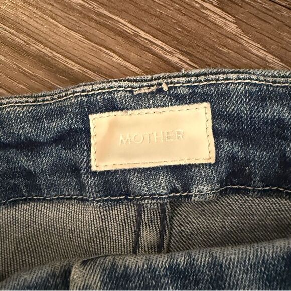 Mother The Looker Ankle Fray in Groovin - Picture 4 of 8